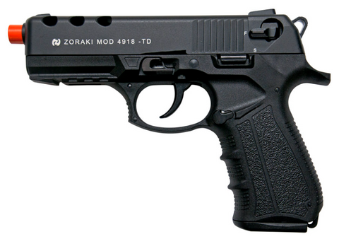Zoraki 4918 Black Finish Front Firing Blank Gun