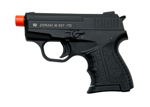 Zoraki M807 Black Finish - 8MM Front Firing Blank Pistol Semi-Auto Gun