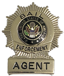 Bail Enforcement Agent Badge Sliver
