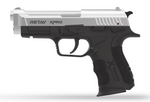 RETAY XPRO 9MM Semi Automatic Front Firing Blank Pistol Chrome